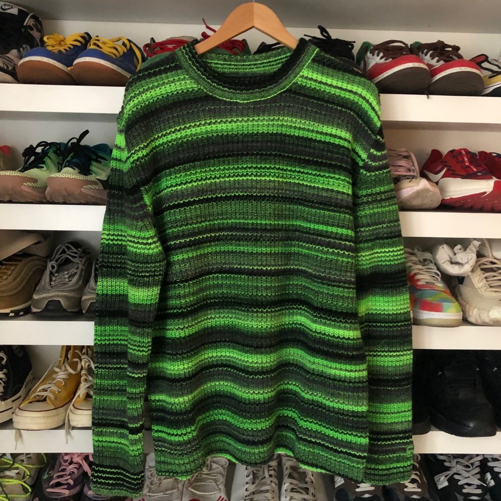 ERL Virgin Striped Wool Sweater